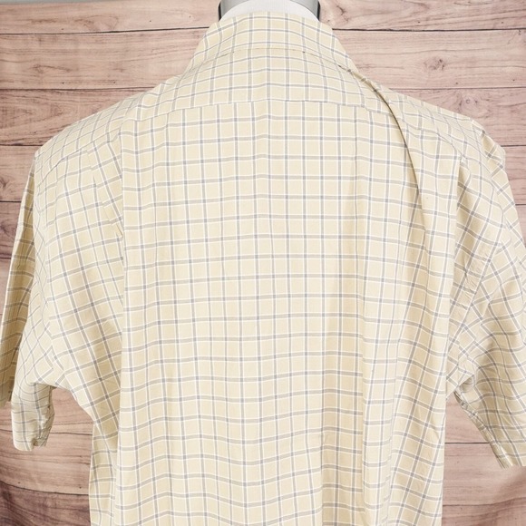 DANIEL CREMIEUX COLLECTION FINE ITALIAN FABRIC BUTTON UP SHIRT MENS L - Picture 5 of 6